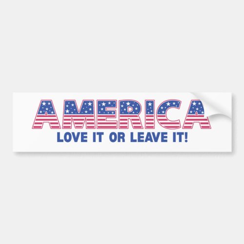 Patriotic Bumper Stickers