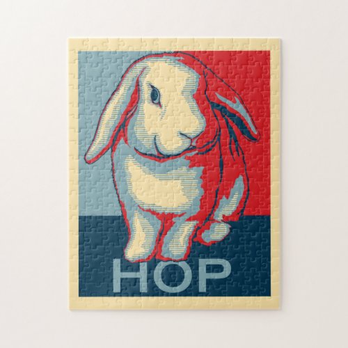 Patriotic Bunny Puzzle