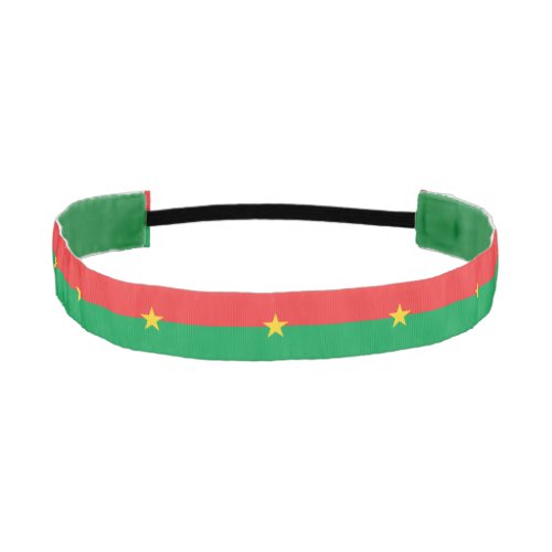 Patriotic Burkina Faso Flag Athletic Headband