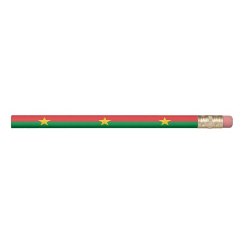Patriotic Burkina Faso Flag Pencil