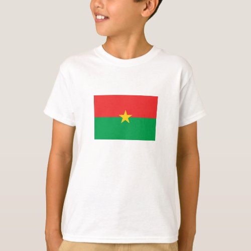 Patriotic Burkina Faso Flag T_Shirt