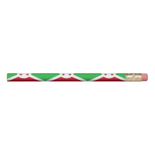 Patriotic Burundi Flag Pencil