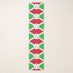 Patriotic Burundi Flag Scarf