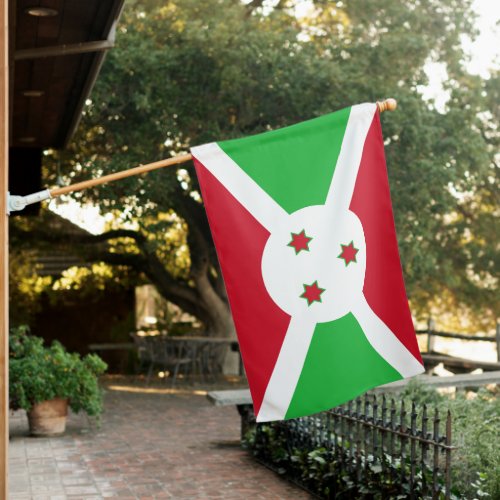Patriotic Burundi House Flag