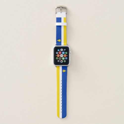 Patriotic Buryatia Flag Apple Watch Band