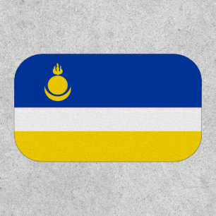 Patriotic Buryatia Flag Patch