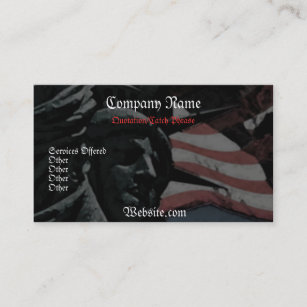 Patriotic Business card