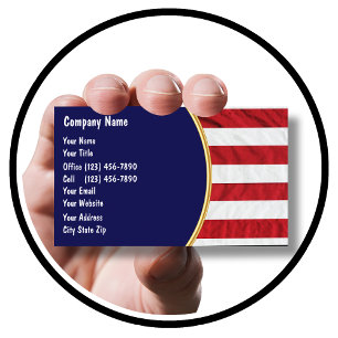 Patriotic Business Cards