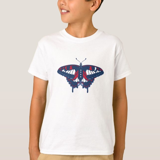 Patriotic Butterfly t-shirt (Front)