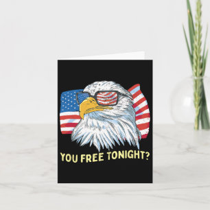 Patriotic Byld Eagle America Independence Day 4th  Card