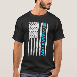 Patriotic Cabana Boy Us American Flag 1 T-Shirt