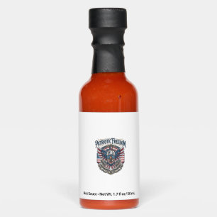 Patriotic Cajun Pride Vector Graphic Tee_1 Hot Sauces