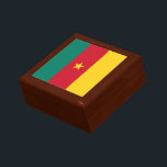 Patriotic Cameroon Flag Gift Box<br><div class="desc">Patriotic flag of Cameroon.</div>