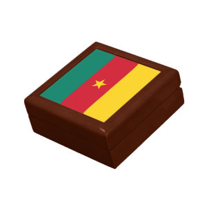 Patriotic Cameroon Flag Gift Box