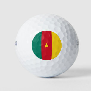 Patriotic Cameroon Flag Golf Balls