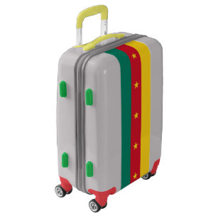 Patriotic Cameroon Flag Luggage