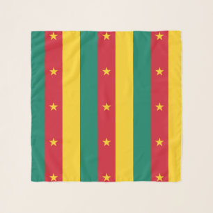 Patriotic Cameroon Flag Scarf
