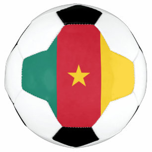 Patriotic Cameroon Flag Soccer Ball