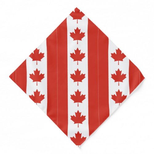 Patriotic Canadian Flag Bandana