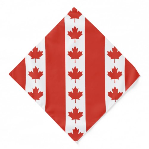 Patriotic Canadian Flag Bandana