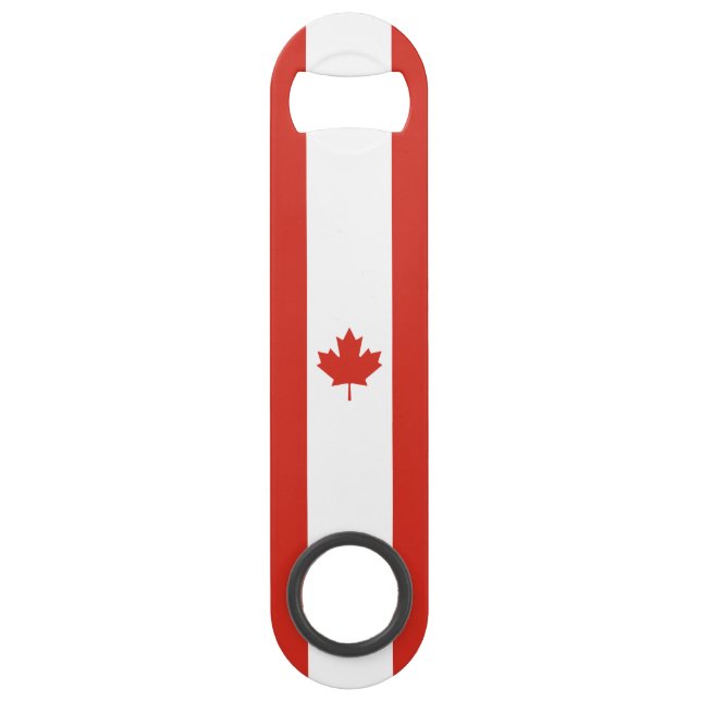 Patriotic Canadian Flag Bar Key (Front)