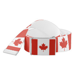 Patriotic Canadian Flag Belt