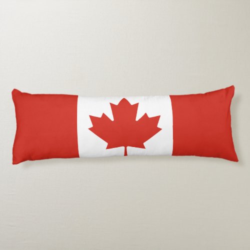 Patriotic Canadian Flag Body Pillow