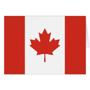 Patriotic Canadian Flag Cards