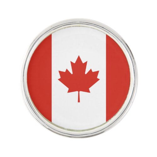 Patriotic Canadian Flag Lapel Pin