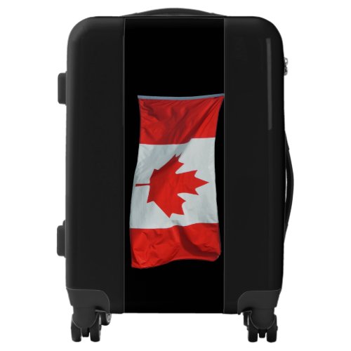Patriotic Canadian Flag Luggage