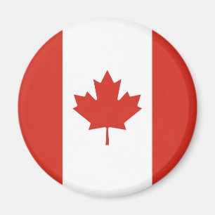 Patriotic Canadian Flag Magnet