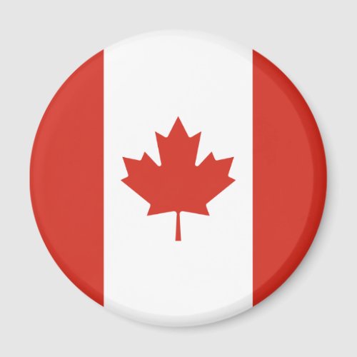 Patriotic Canadian Flag Magnet