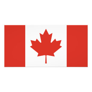 Patriotic Canadian Flag Photo Print