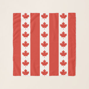 Patriotic Canadian Flag Scarf