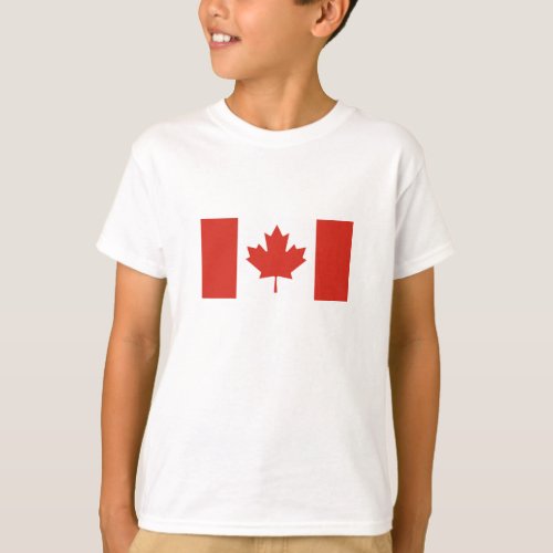 Patriotic Canadian Flag T_Shirt