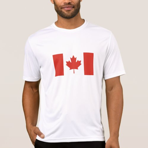 Patriotic Canadian Flag T_Shirt