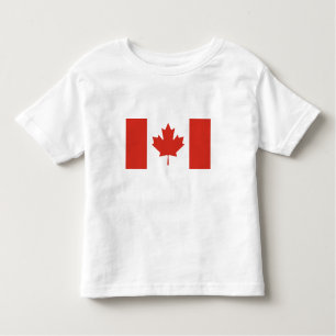 Patriotic Canadian Flag Toddler T-shirt