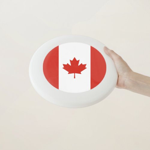 Patriotic Canadian Flag Wham_O Frisbee