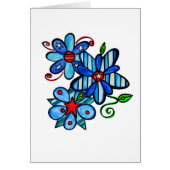 Patriotic Card - Blank Inside. SandiPants.com (Front)