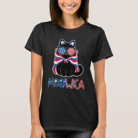 Patriotic Cat Meowica Sunglasses 4th of July Funny