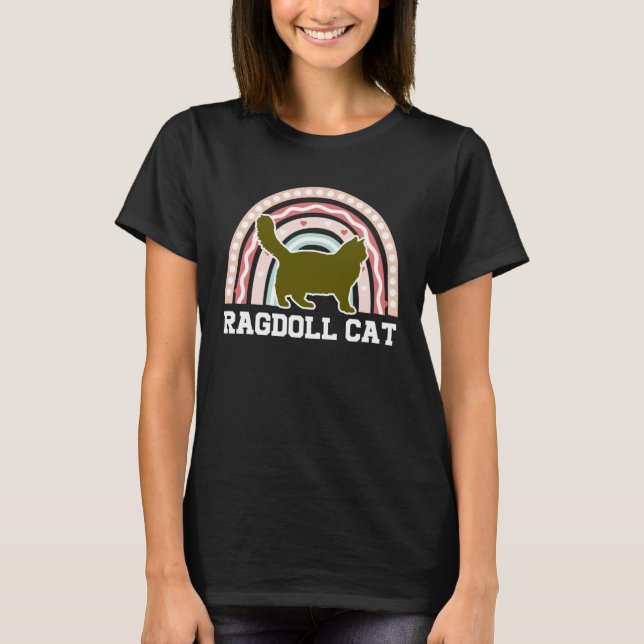 patriotic cat ragdoll cat kittens T-Shirt (Front)