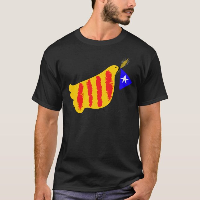 patriotic Catalonia,  Catalunya  llibertat T-Shirt (Front)