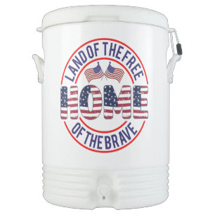 Patriotic Celebrate Igloo Beverage Cooler