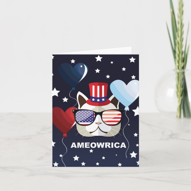 Patriotic Celebration Card (Front)