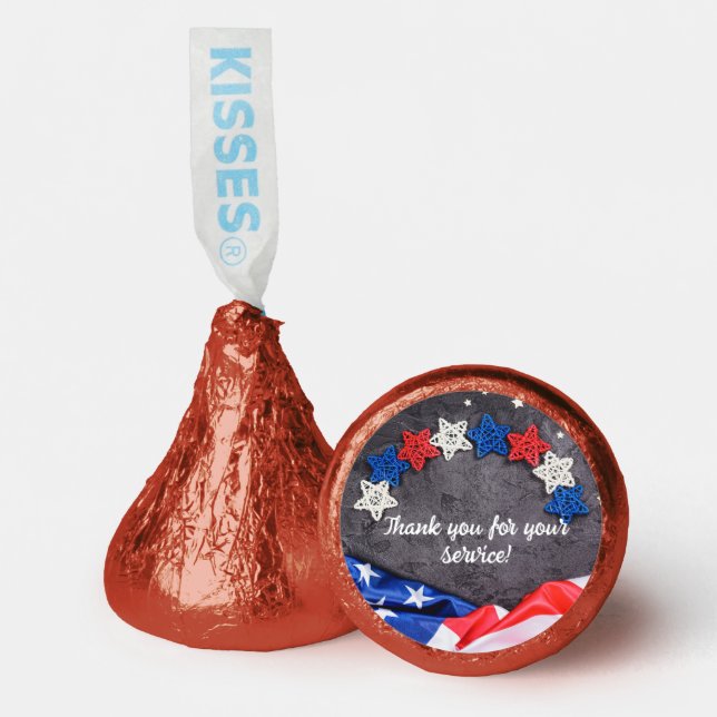 Patriotic Celebration Hershey®'s Kisses® (Front)