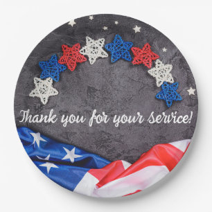 Patriotic Celebration Paper Plates