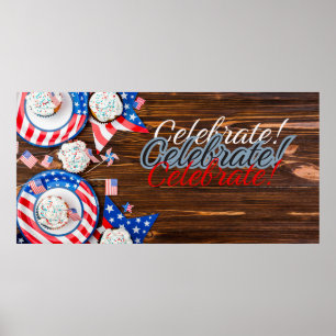 Patriotic Celebration Poster