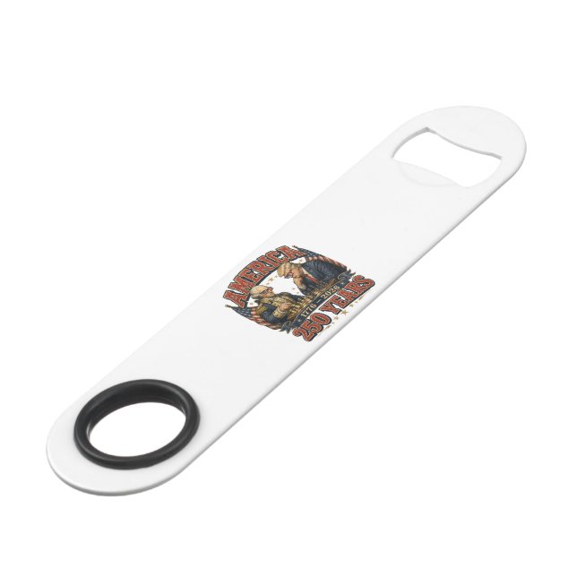 Patriotic Chess 250 Bar Key (Back Angled)