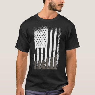 Patriotic Chess Player American Usa Flag Chess T-Shirt