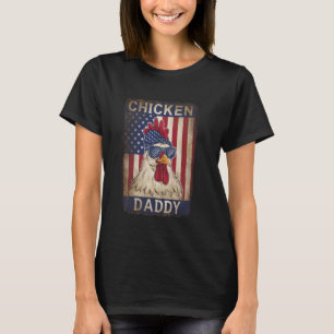 Patriotic Chicken Daddy American Pride Vintage Men T-Shirt